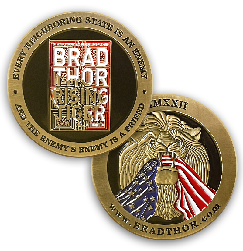 LIMITED EDITION Rising Tiger Challenge Coin