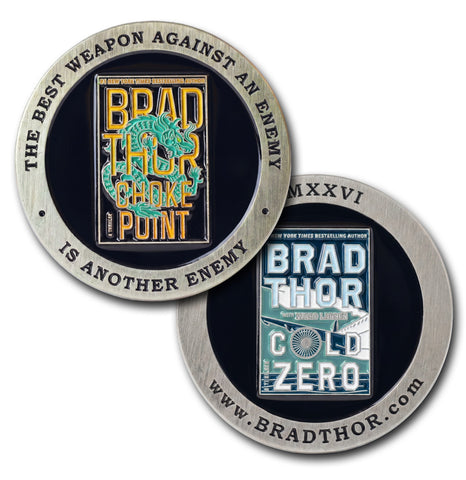 LIMITED EDITION Cold Zero and Choke Point Challenge Coin