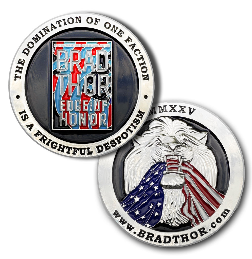 LIMITED EDITION Edge of Honor Challenge Coin