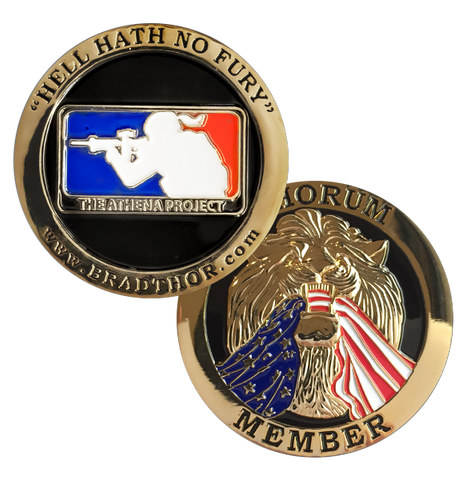 LIMITED EDITION The Athena Project Challenge Coin