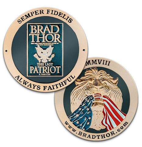 LIMITED EDITION The Last Patriot Challenge Coin