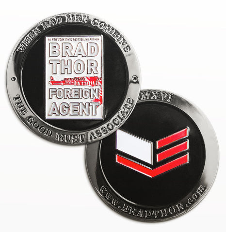 LIMITED EDITION Foreign Agent Challenge Coin